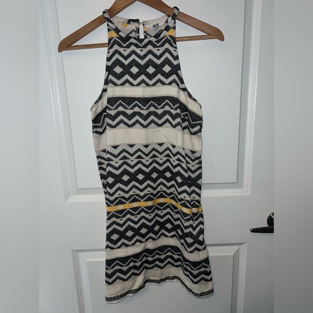 Printed Mini Dress